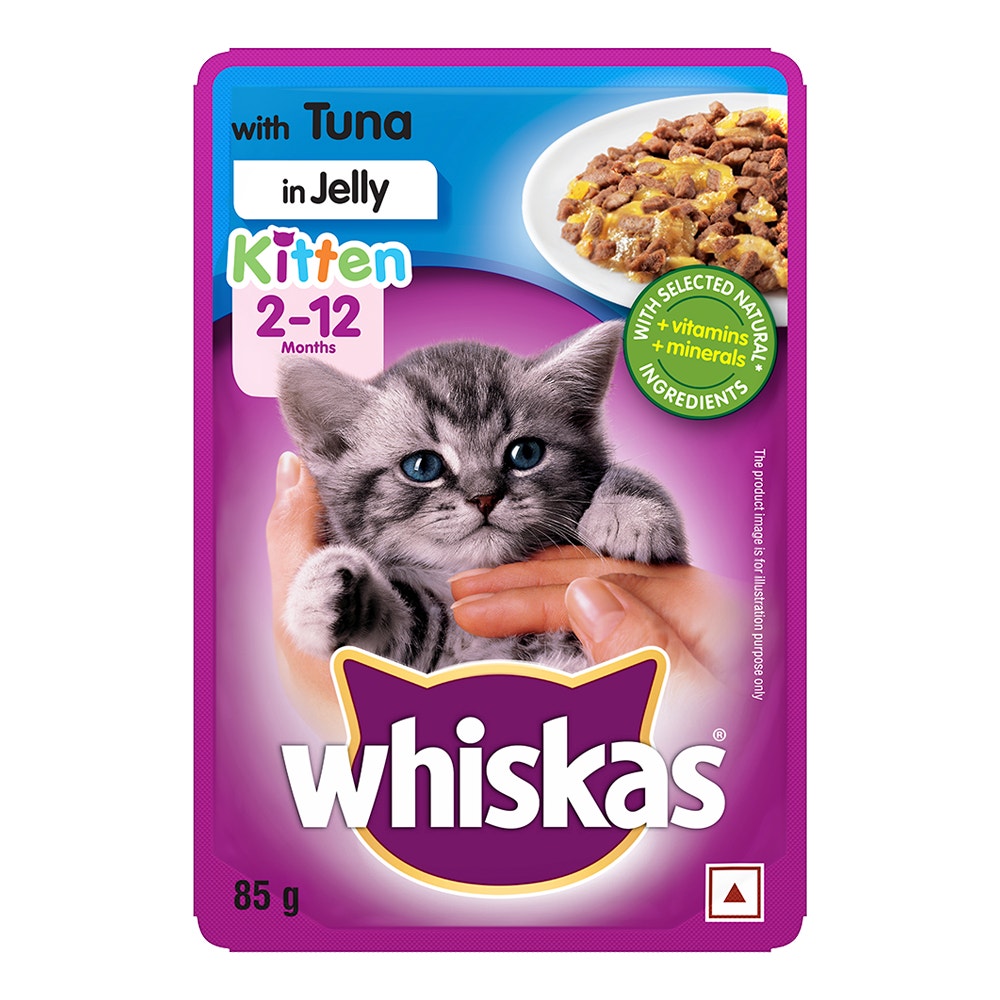 Whiskas Whiskas® Kitten Wet Food, Tuna in Jelly Pouch