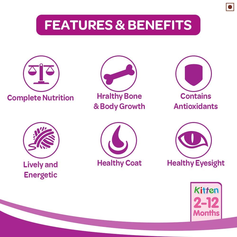 WHISKAS® Kitten Dry Food, Mackerel - 2