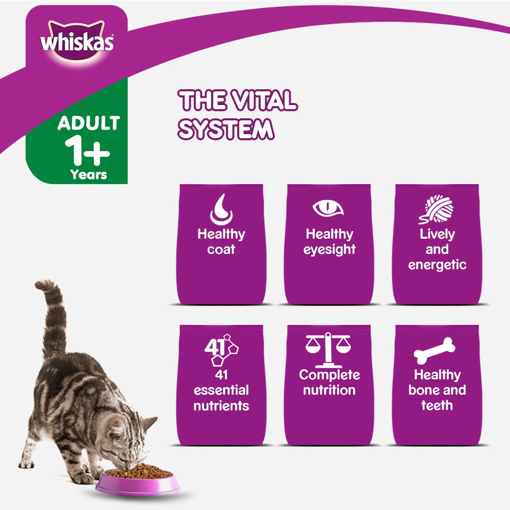 WHISKAS® Adult Dry Food, Tuna - 2