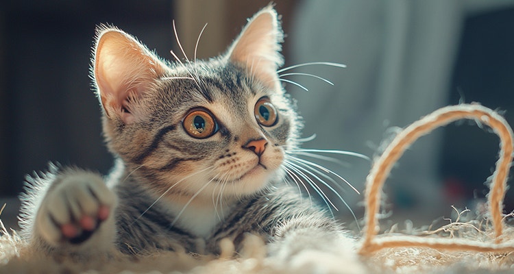 What are common household hazards for kittens?