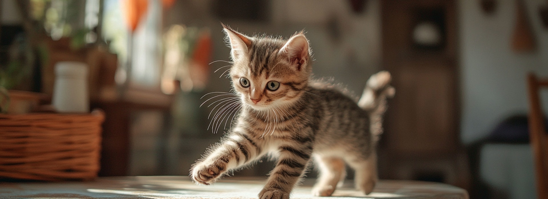 What are common household hazards for kittens?