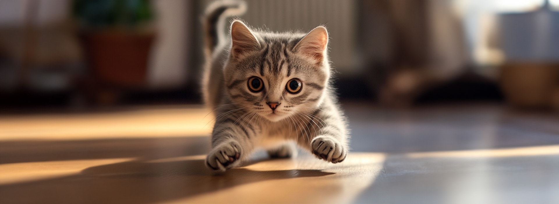 What are common household hazards for kittens?