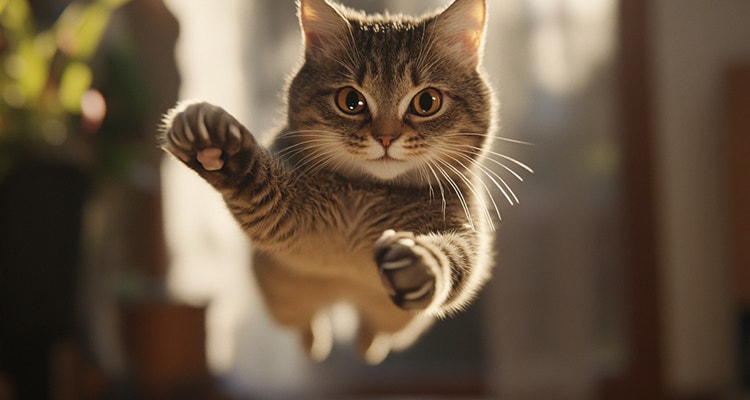 What are common household hazards for kittens?